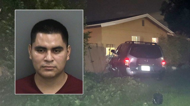 Drunk driver with BAC of 0.233 crashed into Tampa home, deputies say