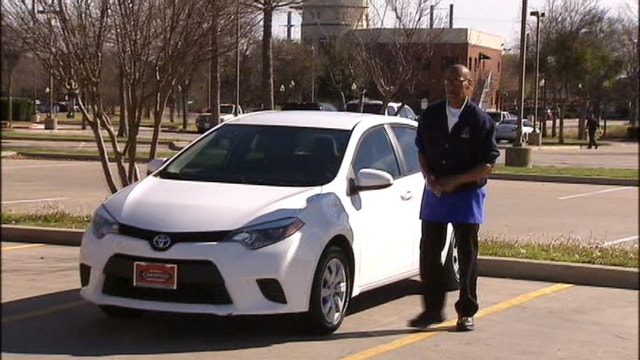 Dealership gives new car to man who walked to work