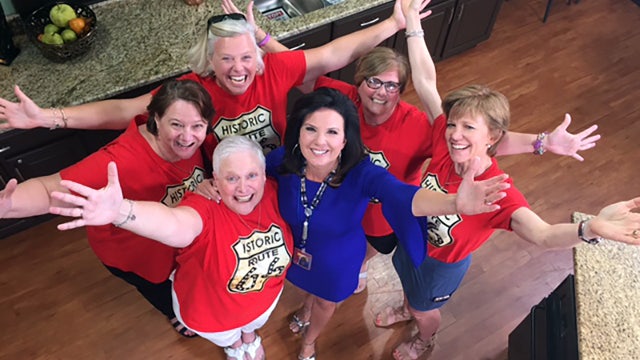 While battling three kinds of cancer, laughter is woman's best medicine