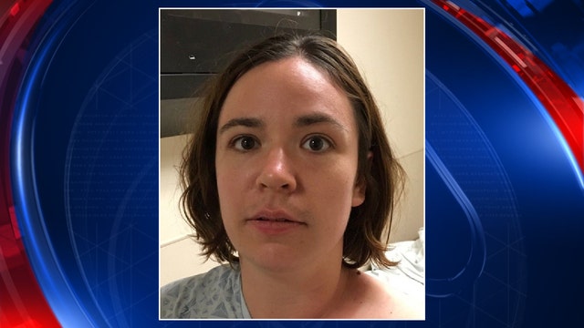 Nearly naked woman claims she's a mermaid