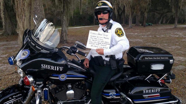 Fallen deputy's widow seeks community's help to honor late husband