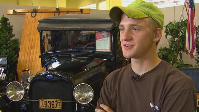 Young Minnesota man restores truck he began with late father, grandpa