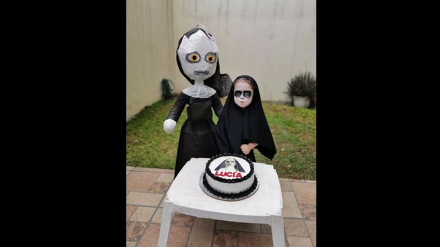 3-year-old goes viral for terrifying 'The Nun'-themed birthday party