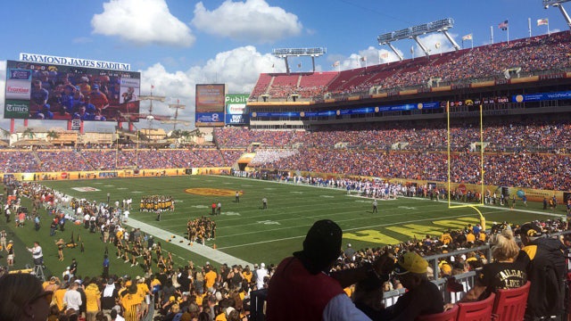 Outback Bowl brings fans from near and far
