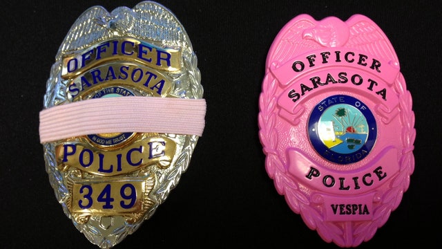 Sarasota P.D. goes pink for Breast Cancer Awareness Month
