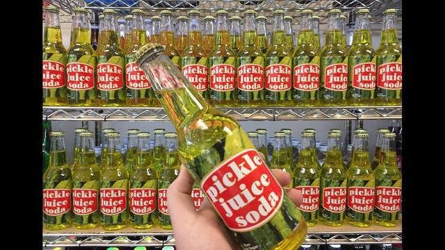 Ohio candy store is selling pickle juice soda