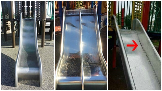 1,300 slides recalled because of amputation hazard