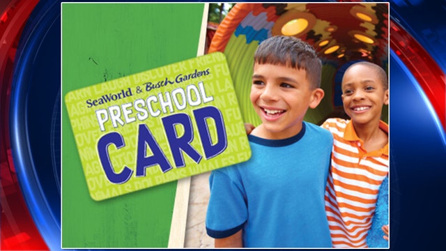 Preschool Card is back at Busch Gardens Tampa Bay