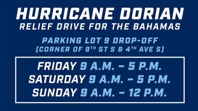 Tampa Bay Rays collecting donations for Bahamas, offering game tickets in return