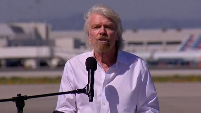 Richard Branson inspired by Apollo, will have his own space shot soon