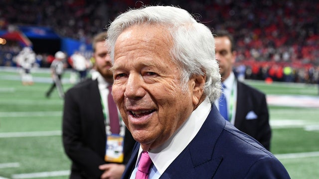 New England Patriots owner Robert Kraft charged with soliciting prostitute