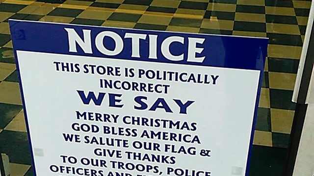 Ohio bakery's sign prompts internet debate