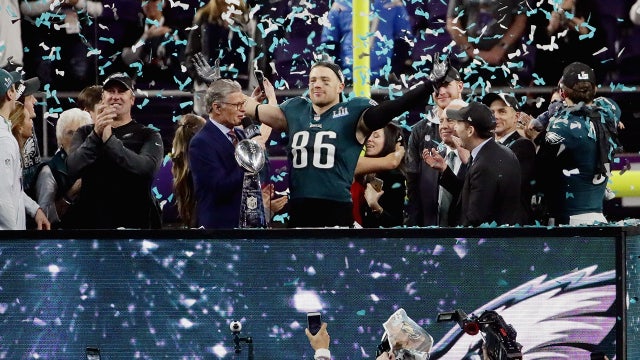 Eagles beat Pats to claim first Super Bowl win in team history