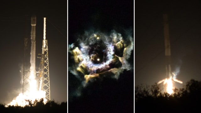 SpaceX dazzles with first launch of the year