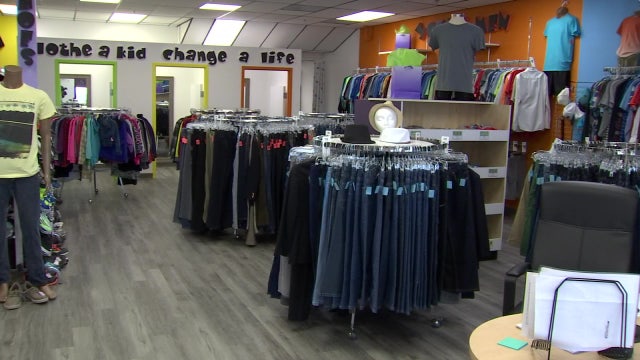 Free clothes for kids in need