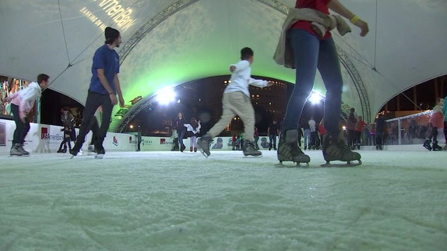 Ice skating returns at Tampa's Winter Village