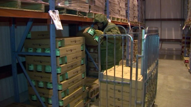 Freezing in July: Blue Bell Ice Cream's Tampa distribution center