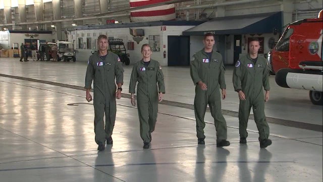 Coast Guard "angels" return from Bahamas