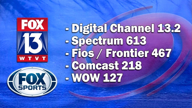 FOX NFL coverage moves to Channel 13.2