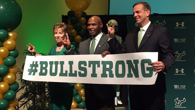 Strong envisions South Florida rising among nation's elite