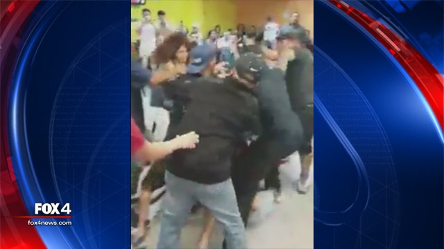 Video of brawl at Dallas taqueria goes viral