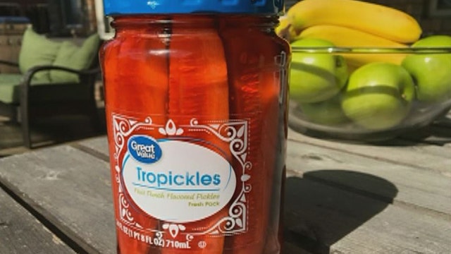 'Tropickles' are pickles packed in fruit punch
