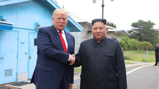 Trump meets Kim in DMZ, becomes first sitting US president to step into North Korea
