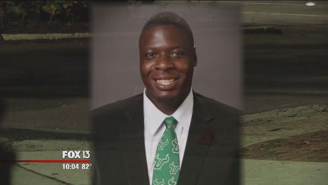 Hundreds mourn former USF football player