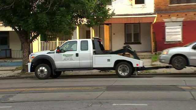 Van repossessed while girl, 7, sleeping inside