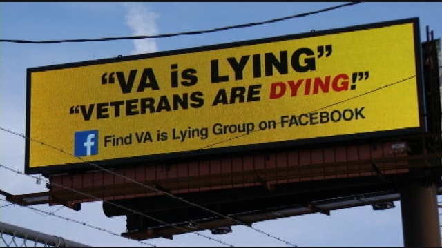 Florida veteran buys billboards to criticize VA