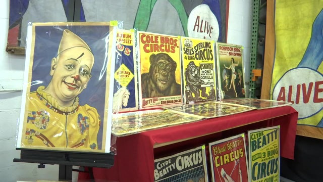 Circus items sell at Sarasota auction
