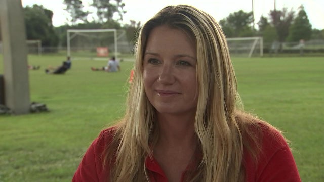 Former member of US Women's soccer team celebrates World Cup victory