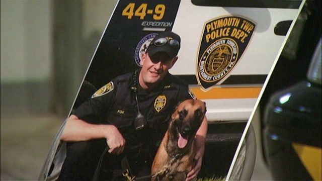 Children of fallen officer send balloons to heaven on his birthday