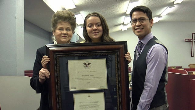 For teen, helping is a way of life