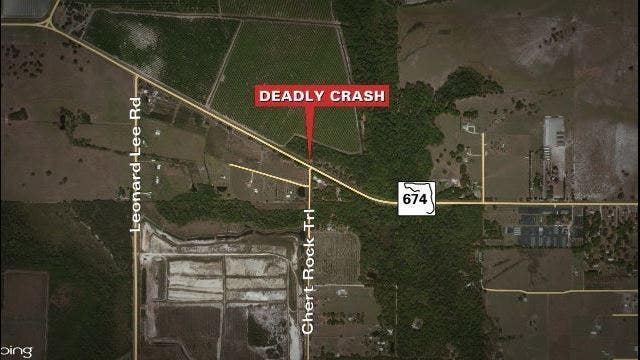 Driver dies after car accident in Wimauma