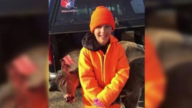 Young Wis. hunter gets 2 deer in 1 shot on 1st hunt