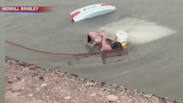 Woman rescued from car that went into canal