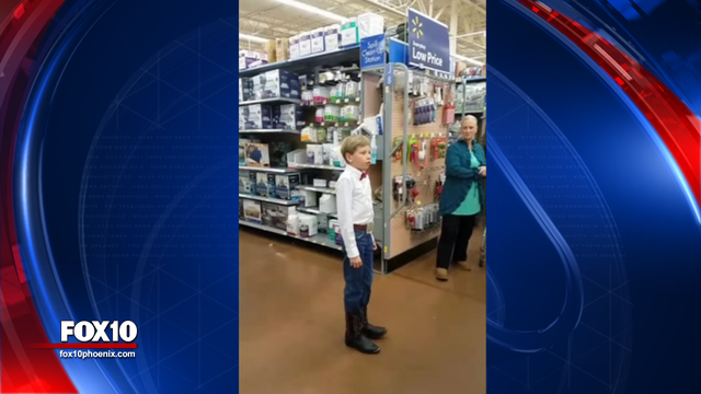Walmart 'yodeling kid' Mason Ramsey stuns shoppers in viral video