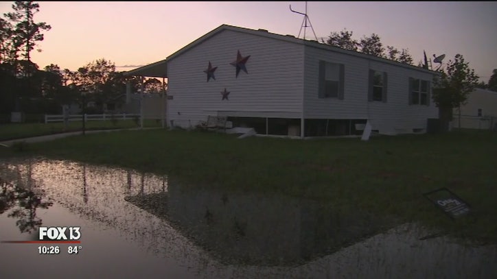 Sebring residents still without power, struggle with flooding  FOX 13 