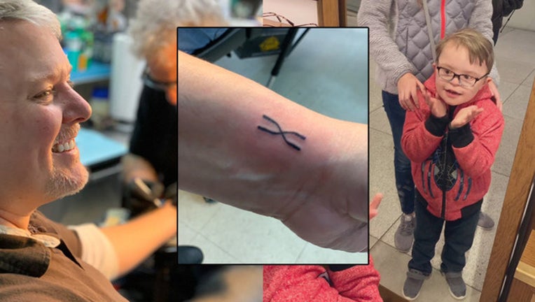 luckyfewtattoo: Why Alberta parents are getting inked for Down syndrome |  Globalnews.ca