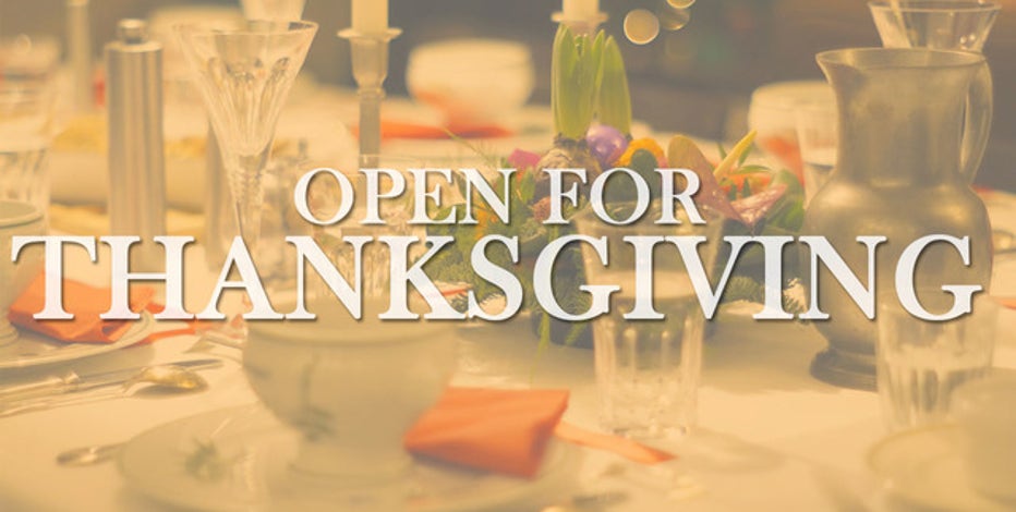 Restaurants Offering Dine Out Options On Thanksgiving