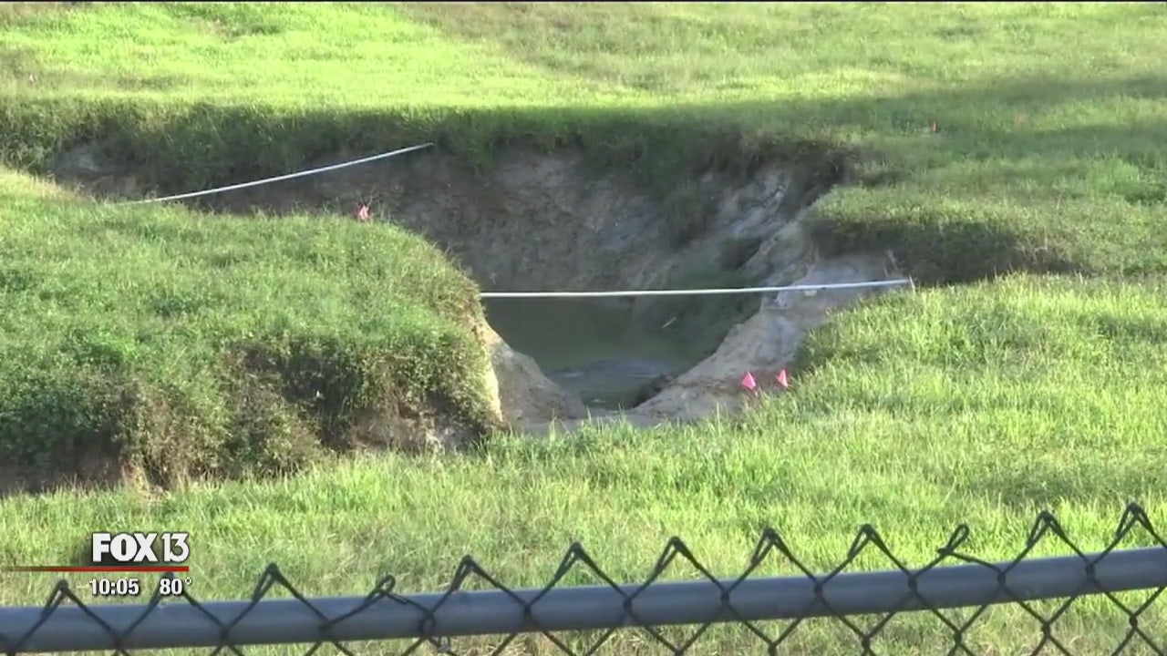 Sinkhole activity confirmed months after depressions open
