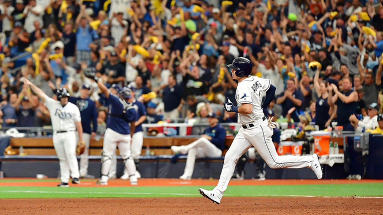 Rays shortstop, Willy Adames, on his home run in Game 3 