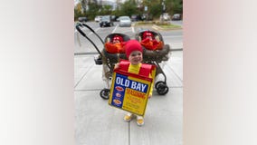 Old Bay and twin crustaceans win Halloween with cute costumes