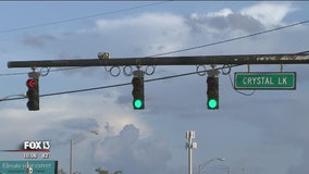 Sensors can predict red light-runners; delay green light for cross traffic