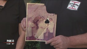 Kathleen couple hopes to return decades-old wedding photo found after tornado