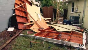 Homes damaged in Seminole after tornado hits