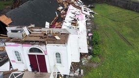 Century-old Lakeland church building shredded by tornado