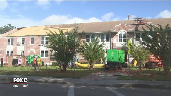 Custodians sheltered in closet as tornado ripped roof from Kathleen Middle