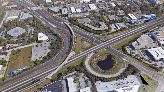 Part of I-275 in Tampa will close for construction Tuesday night